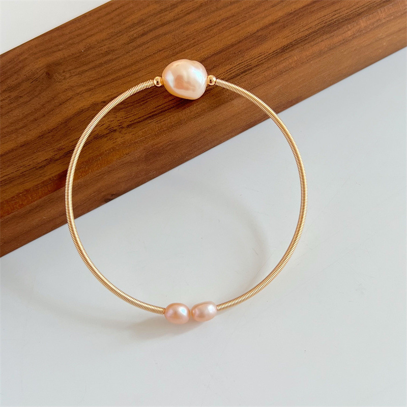 Delicate Handmade Freshwater Pearl Bracelet - Image 8